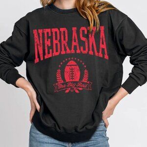 Nebraska Huskers Crewneck Sweatshirt size L